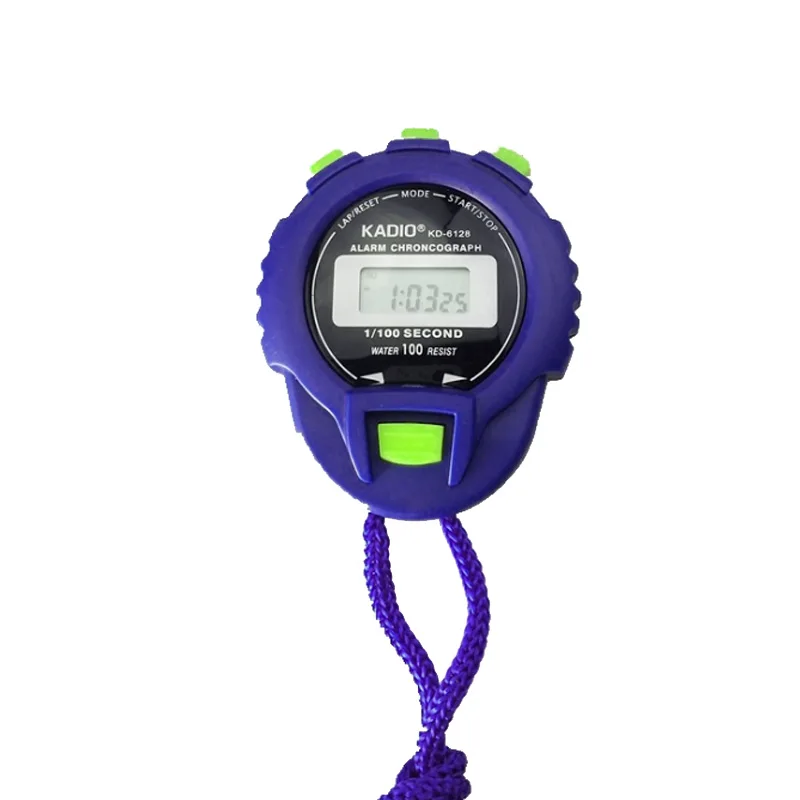 

New ABS Multifunctional Electronic Digital Stopwatch Running Timer KD-6128 Sports cronômetro секђндомеѬ ТаймеѬ